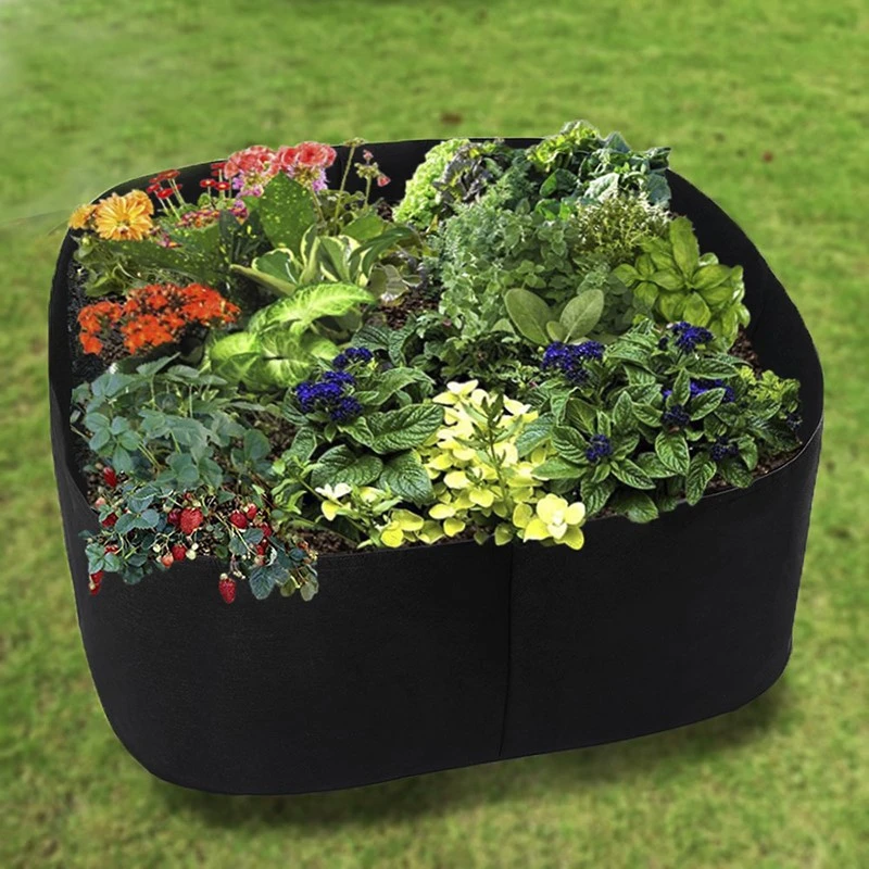 Urban Fabric Raised Garden Beds Kit for Outdoor 3