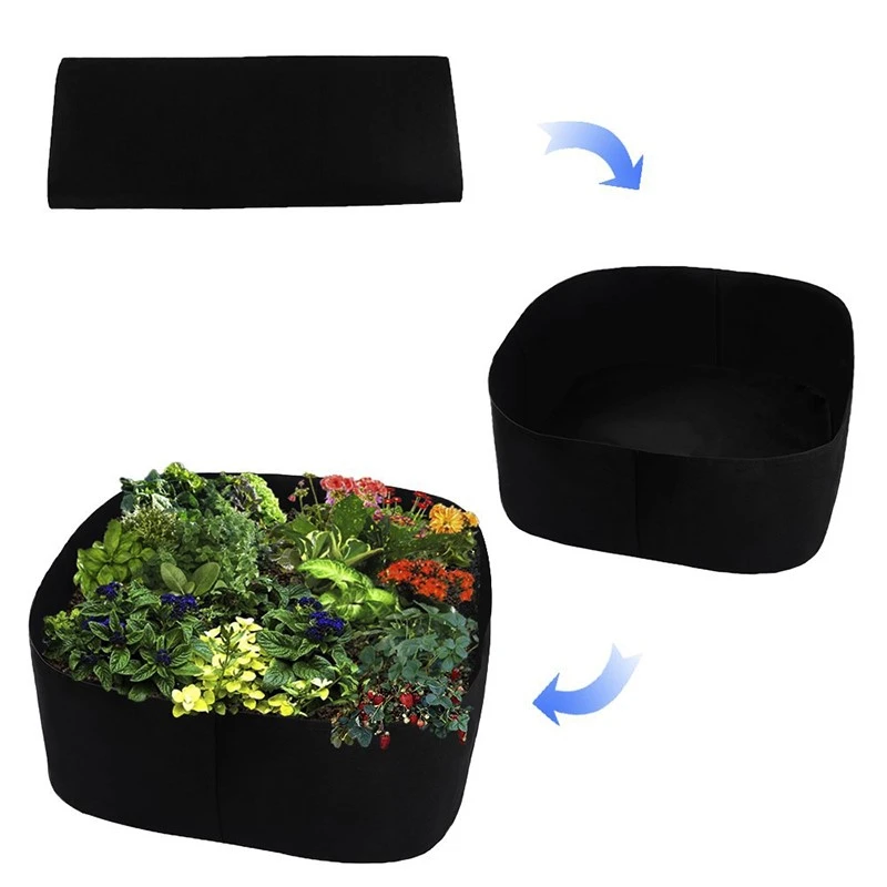 Urban Fabric Raised Garden Beds Kit for Outdoor 4