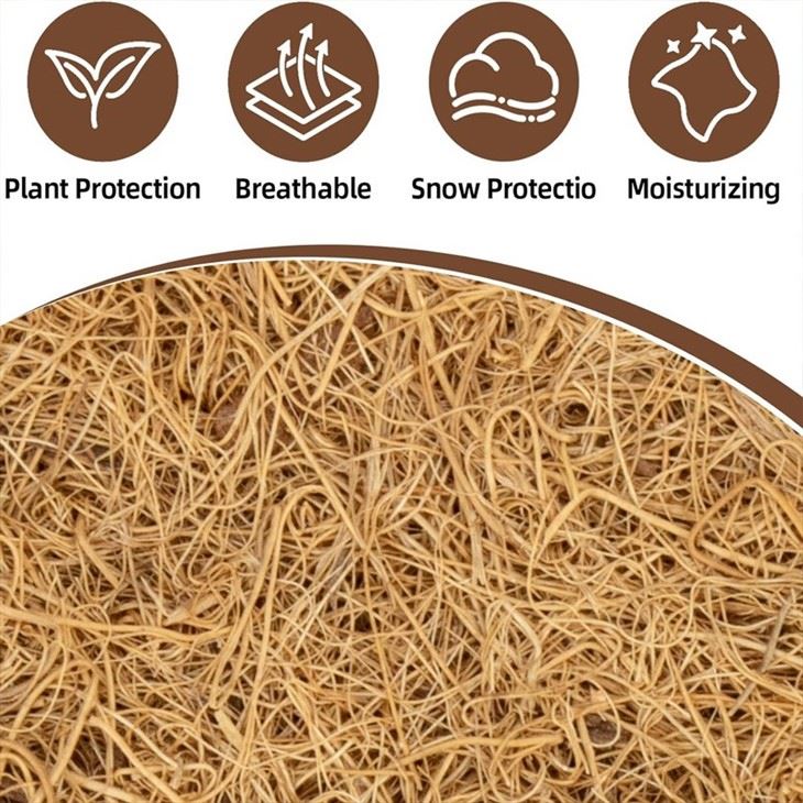 Natural Coco Fiber Disc For Weed Control