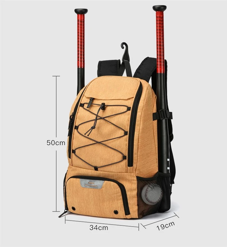 Multi-Functional Women's Baseball Sports Backpack high quality